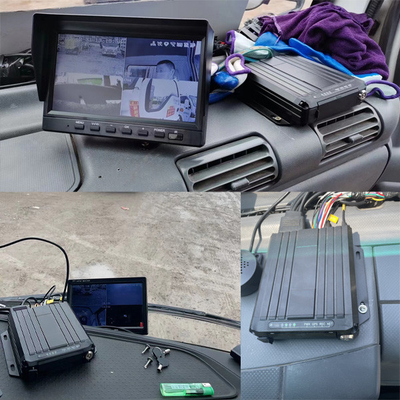 4 Channel DVR SD Digital Video Recorder Perangkat Pelacakan GPS untuk mobil