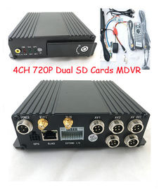 4CH 720P Mini SD Card Kendaraan DVR Mobile Dengan GPS 3G 4G Wifi