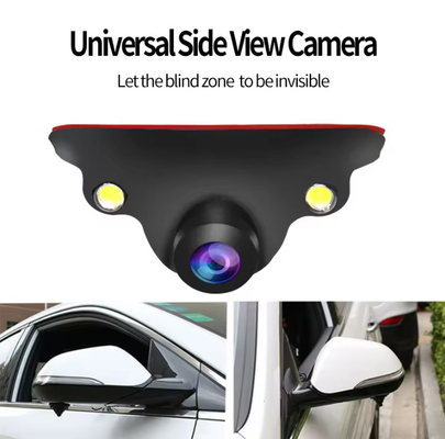 Parkir depan belakang kaca spion belakang kamera cadangan dengan UFO Waterproof LED Light Night Vision